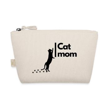 CAT mom cut - Bio-Täschchen - Natur - Vorne