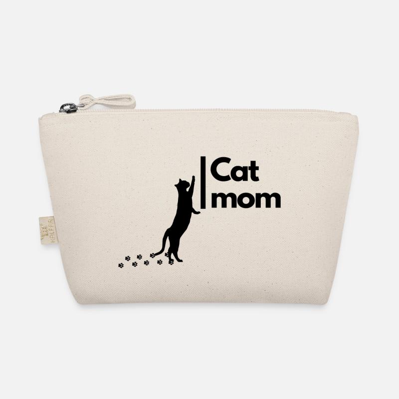 CAT mom cut - Bio-Täschchen - Natur