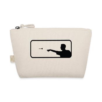 Darts Sports Fun - Organic Pouch - nature - Front
