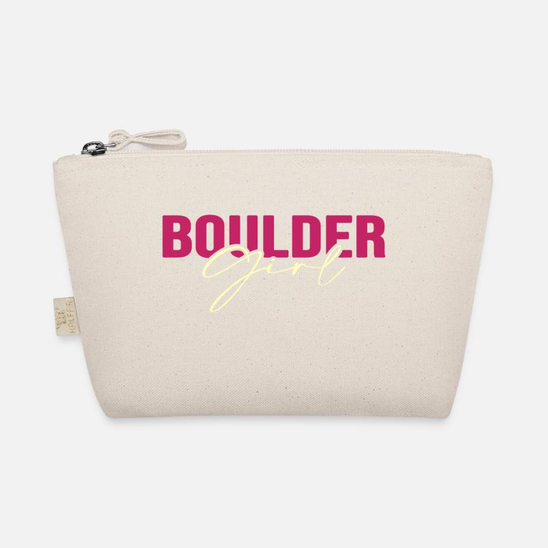 Bouldering Bouldering Rock Bouldergirl Boulder Organic Pouch
