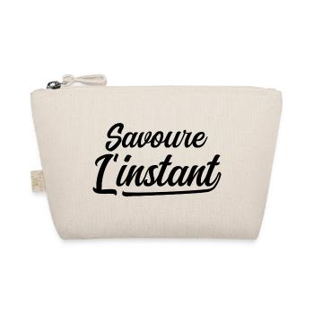 Savoure l'instant - Trousse biologique - nature - Devant