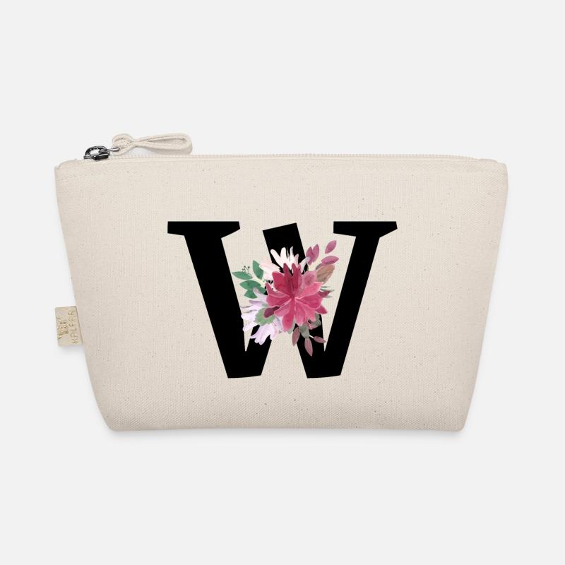 Brief mit Blumen Bio-Täschchen