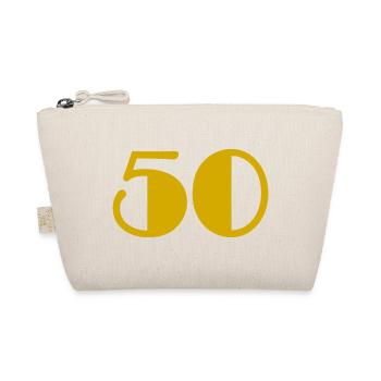 50. 50 ANS. 50e ANNIVERSAIRE. ANNIVERSAIRE 50 ANS. - Trousse biologique - nature - Devant