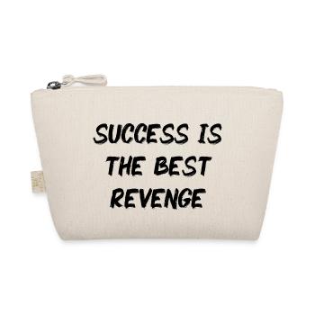Success is the best revenge - BLK - Organic Pouch - nature - Front