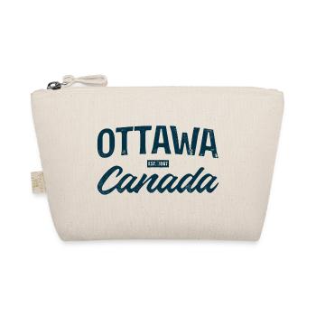Ottawa Canada Est1867 Vintage - Organic Pouch - nature - Front