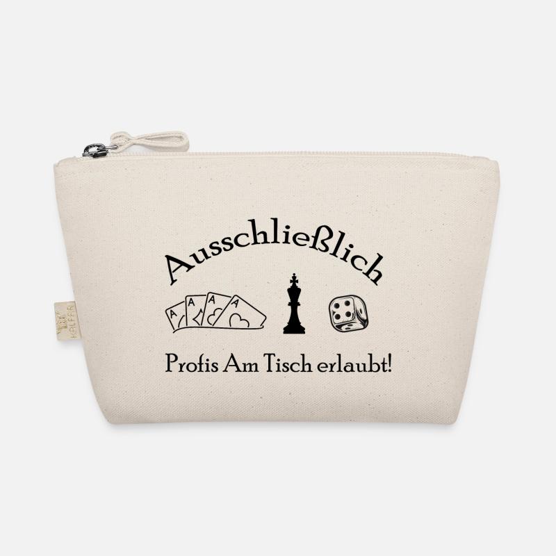 boardgame chess backgammon game night Bio-Täschchen