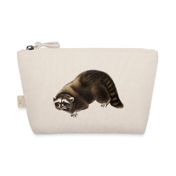 Racoon - Organic Pouch - nature - Front