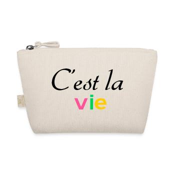 C est la vie - Bio-Täschchen - Natur - Vorne