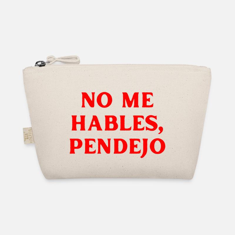 Sprich nicht mit mir - Spanisch Sprache Bio-Täschchen