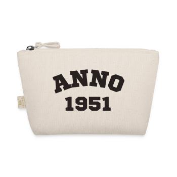 Anno 1951 Birthday Year of birth - Organic Pouch - nature - Front