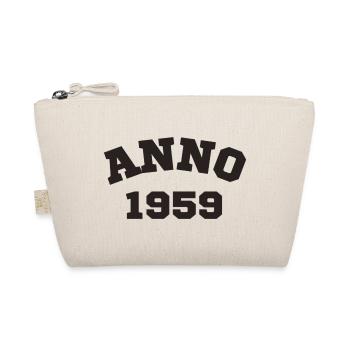 Anno 1959 Birthday Year of birth - Organic Pouch - nature - Front