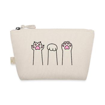 Ciseaux Pierre Papier Patte Patte Jeu Patte Cat Pattes - Trousse biologique - nature - Devant