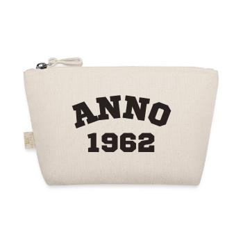 Anno 1962 Birthday Year of birth - Organic Pouch - nature - Front