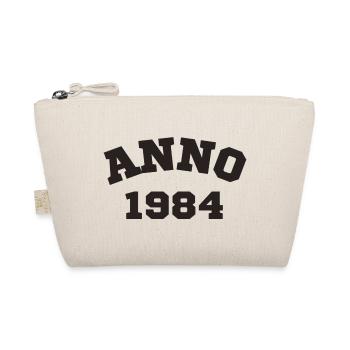 Anno 1984 Geburtstag Geburtsjahr - Bio-Täschchen - Natur - Vorne