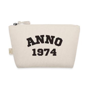 Anno 1974 Geburtstag Geburtsjahr - Bio-Täschchen - Natur - Vorne