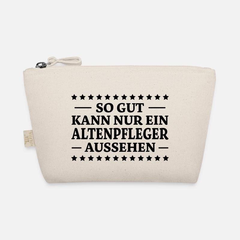 Altenpfleger Spruch Lustiges Altenpfleger Geschenk - Bio-Täschchen - Natur