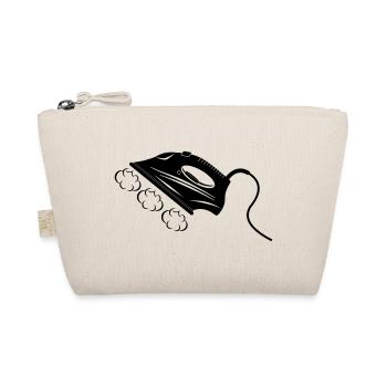 Steam iron or iron - Organic Pouch - nature - Front
