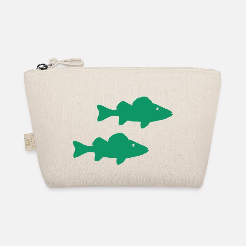 fische - Bio-Täschchen - Natur