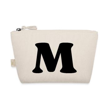 Letter m - Organic Pouch - nature - Front
