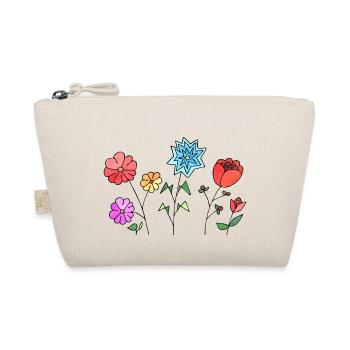Blumen - Bio-Täschchen - Natur - Vorne
