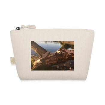 Lake, Birch, Log, Nature - Organic Pouch - nature - Front