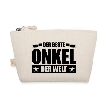 beste onkel - Bio-Täschchen - Natur - Vorne
