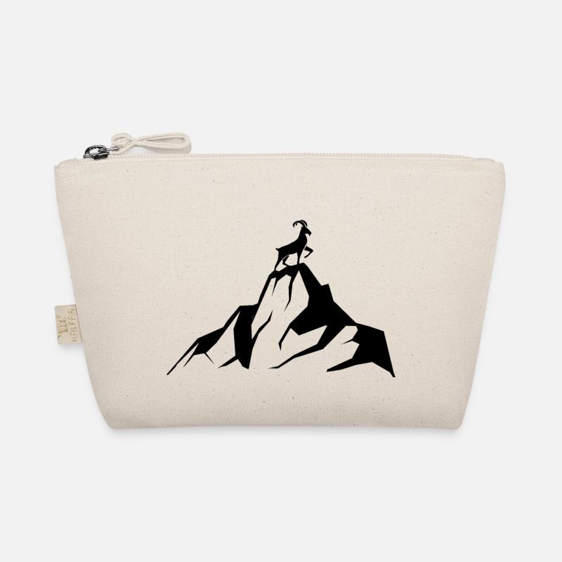 Ziege - Berg - (9) Bio-Täschchen