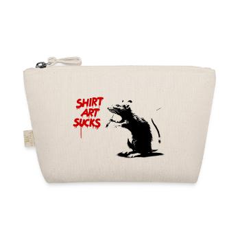 CHEMISE ART SUCE Rats Street Art - Trousse biologique - nature - Devant