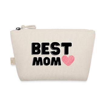 Herzliche Beste Mama - Bio-Täschchen - Natur - Vorne