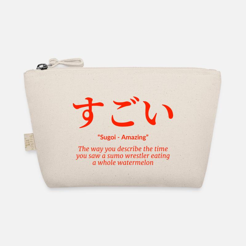 Japan Sprache Bio-Täschchen