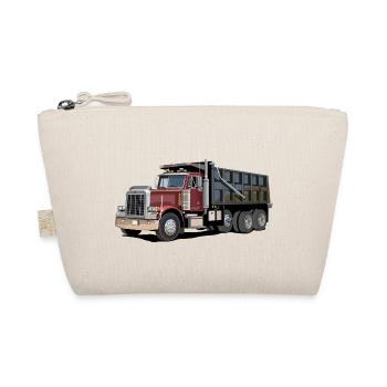 Muldenkipper, LKW - Bio-Täschchen - Natur - Vorne
