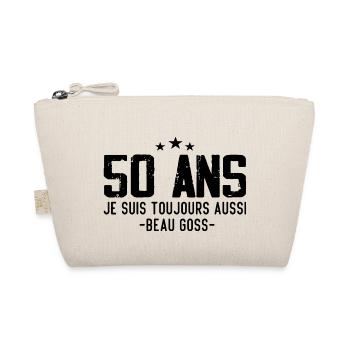 Beau goss Cadeau Anniversaire 50 ans Humour - Trousse biologique - nature - Devant