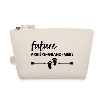 Future Arrière grand-mère Annonce grossesse - Trousse biologique - nature - Devant