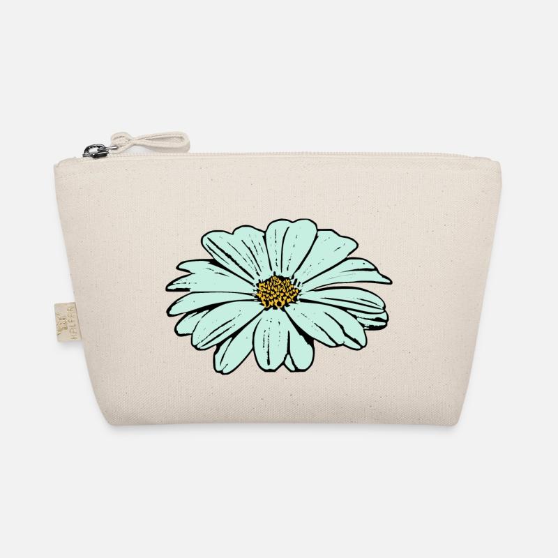 Fleur, bleu clair, fleur bleue Trousse biologique