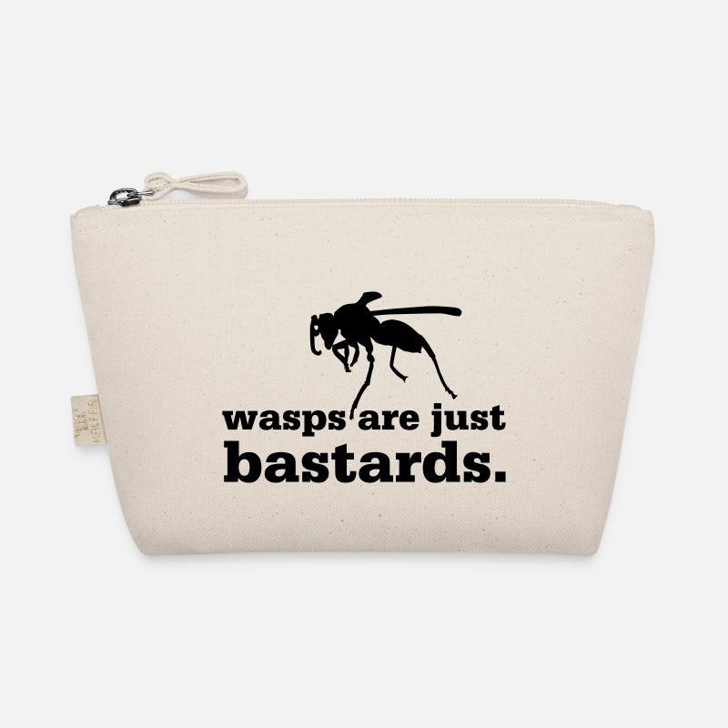 Wasps are just bastards Organic Pouch