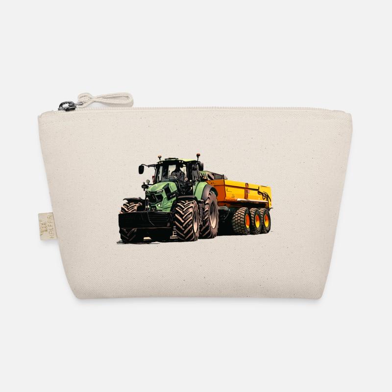 Deutz with trailer tipper Organic Pouch