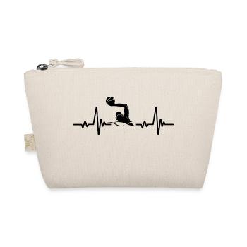 Water Polo Heartbeat - Organic Pouch - nature - Front