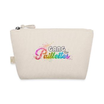 Glitter Gang The return of new design - Organic Pouch - nature - Front