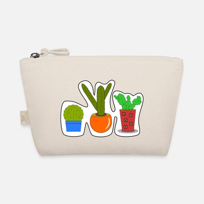 Sticker Cacti Organic Pouch
