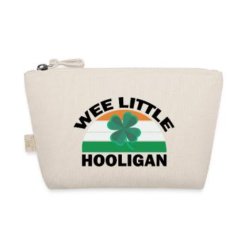 St Patricks Day Wee Little Hooligan Drôle - Trousse biologique - nature - Devant