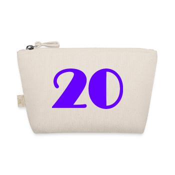 20. 20 ANS. 20e ANNIVERSAIRE. ANNIVERSAIRE 20 ANS. - Trousse biologique - nature - Devant