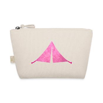 Tente Fell Camping Flausching Camper Extérieur Rose - Trousse biologique - nature - Devant