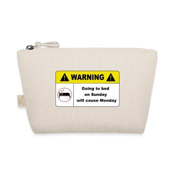 Going to bed on Sunday - Organic Pouch - nature - Front