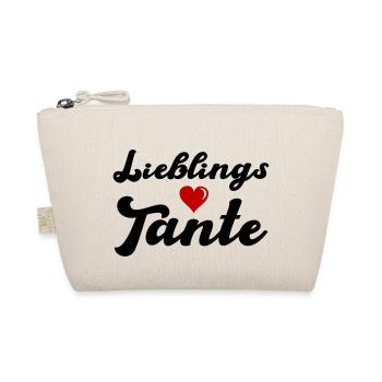 Favorite Aunt - Organic Pouch - nature - Front