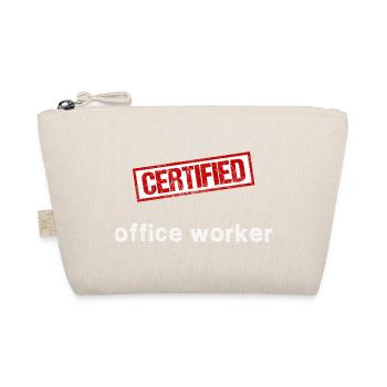 Büroangestellter - Bio-Täschchen - Natur - Vorne