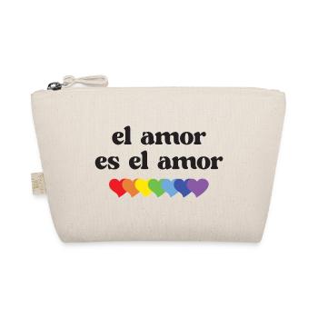 LGBT Pride Month - El Amor es el Amor - Organic Pouch - nature - Front