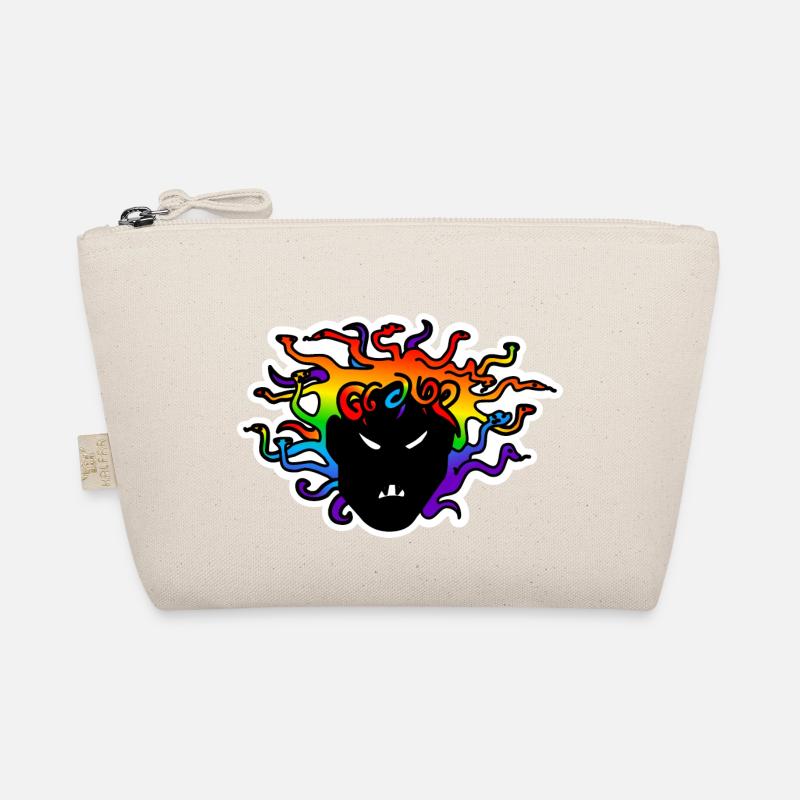Medusa angry af : Sticky Queer Pride - Bio-Täschchen - Natur