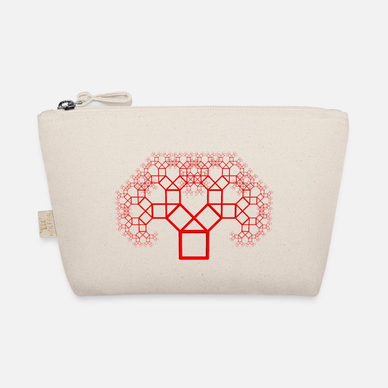 Pythagorasbaum rot Bio-Täschchen