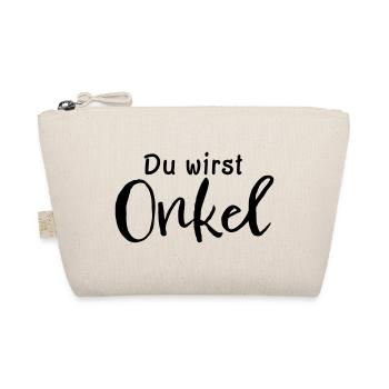 Du wirst Onkel - Bio-Täschchen - Natur - Vorne
