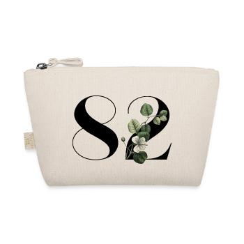 Numéro 82 floral vert - 82e anniversaire floral - Trousse biologique - nature - Devant